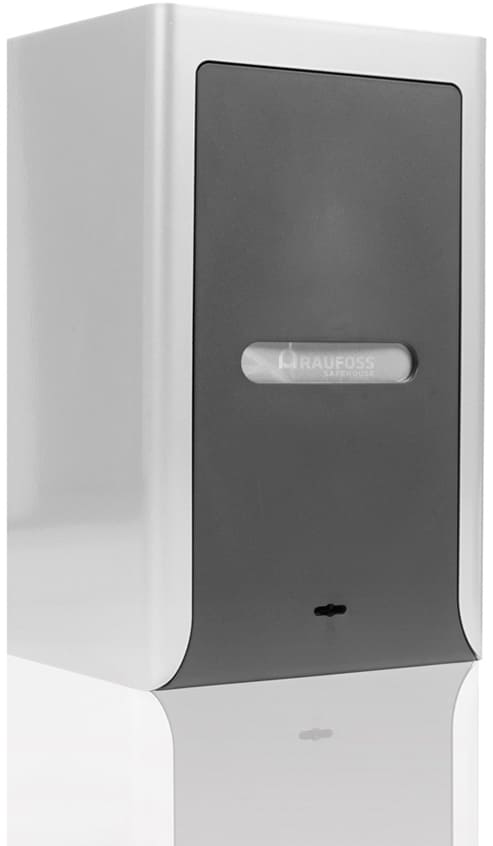 Lekkert vegghengt skap lukket